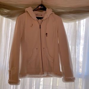 Jones of New York Suede faux fur-lined Jack